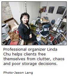 Linda Chu helps clients declutter