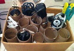Organizing electrical cords