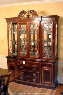 cabinet sold in online auction