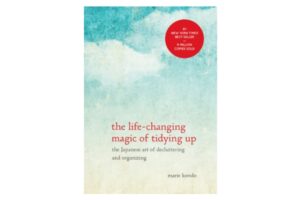 book cover for Life Changing Magic of Tidying Up by Marie Kondo