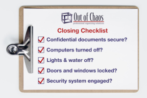 checklist for closing shop - power of the checklist