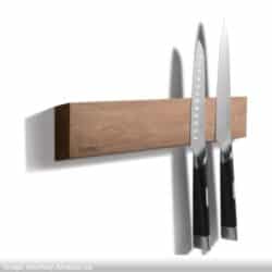 wall-mounted magnetic knife strip