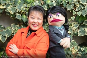 Linda Chu and Lil' Chu smiling at the camera in a picture from the article in Kitsbeach Vancouver magazine.