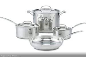 high quality stainless steel pots and pans representing a buy it for life item
